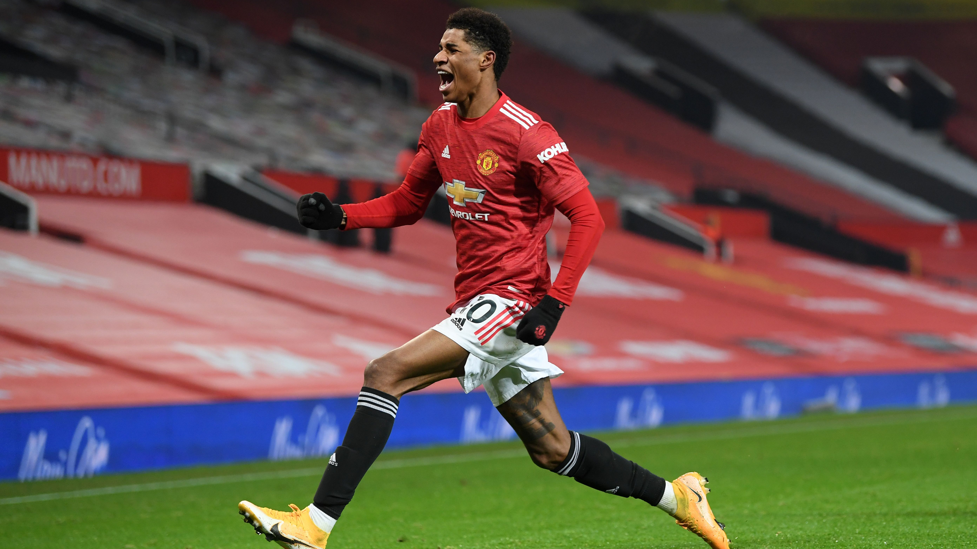 Marcus Rashford tertarik bermain di La Liga. (Ist) 