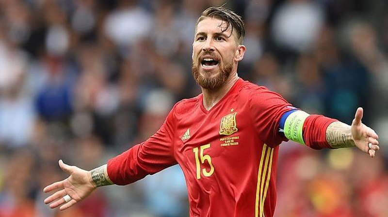 Sergio Ramos didepak dari Timnas Spanyol. (Ist)