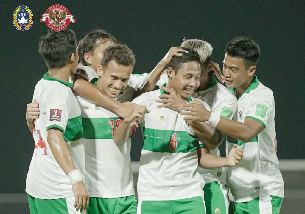 Evan Dimas menyamakan kedudukan 2-2 menit 60 untuk membuat Indonesia sukses menahan Thailand