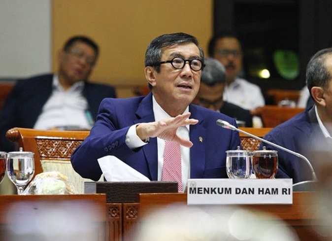 Menkum dan HAM Yasonna H. Laoly. (Ist)