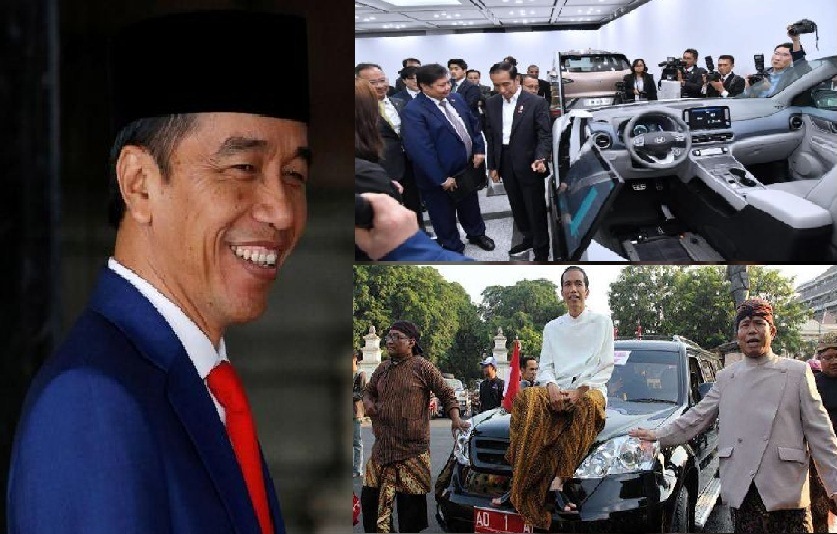 Presiden Joko Widodo setelah mobil Esemka maka kini ingin Indonesia menjadi raja mobil listrik dunia