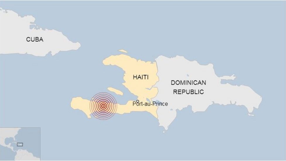 Gempa berkekuatan 7,2 melanda bagian barat Haiti