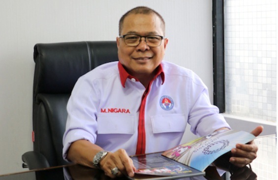 M Nigara - Wartawan Sepakbola Senior - Mantan wa-Sekjen PWI