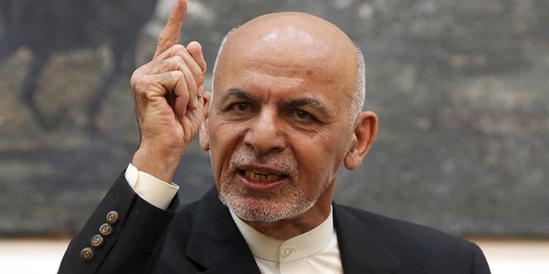 President Afghanistan Ashraf Ghani membantah melarikan diri dengan sejumlah besar uang tunai