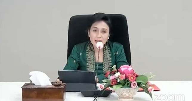 Menteri Pemberdayaan Perempuan dan Perlindungan Anak Bintang Puspayoga mengapresiasi kegiatan Doa Bersama Melalui Gerakan Ibu Bangsa Berdoa