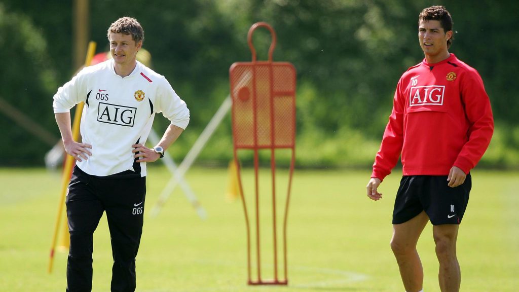 Ole Gunnar Solskjaer, Manajer Manchester United, pernah gabung satu latihan dengan Cristiano Ronaldo