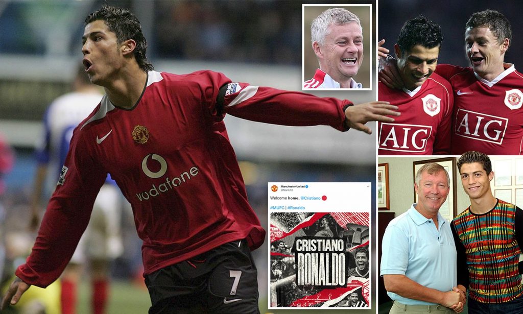 Cristiano Ronaldo sudah kembali dan siap terbang bersama Manchester United