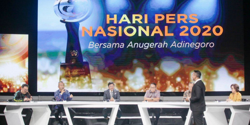 HPN 2020 yang digelar bersamaan dengan penyerahan hadiah pemenang Anugerah Adinegoro. (Ist).