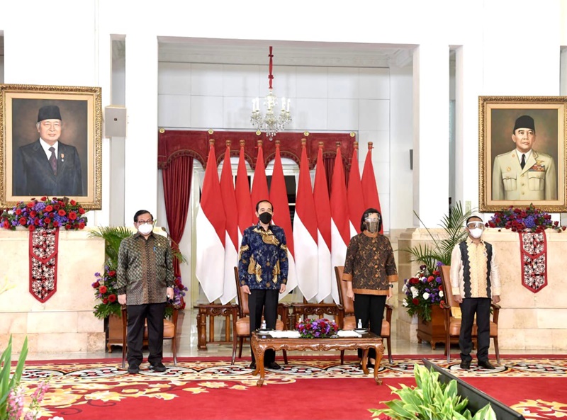 Presiden Joko Widodo menolak jadi presiden tiga periode. (Biro Pers Setpres).