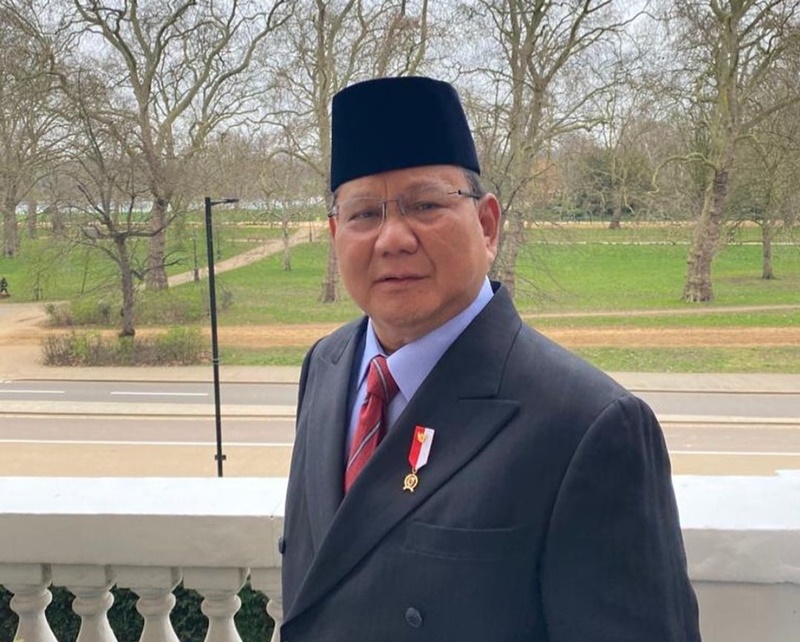 Menteri Pertahanan Prabowo Subianto. (Ist).