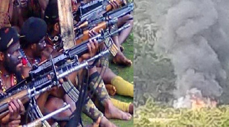 Kelompok Kriminal Bersenjata (KKB) Papua terus berulah dengan aksi pembakaran dan penembakan terhadap penduduk maupun petugas TNI/Polri