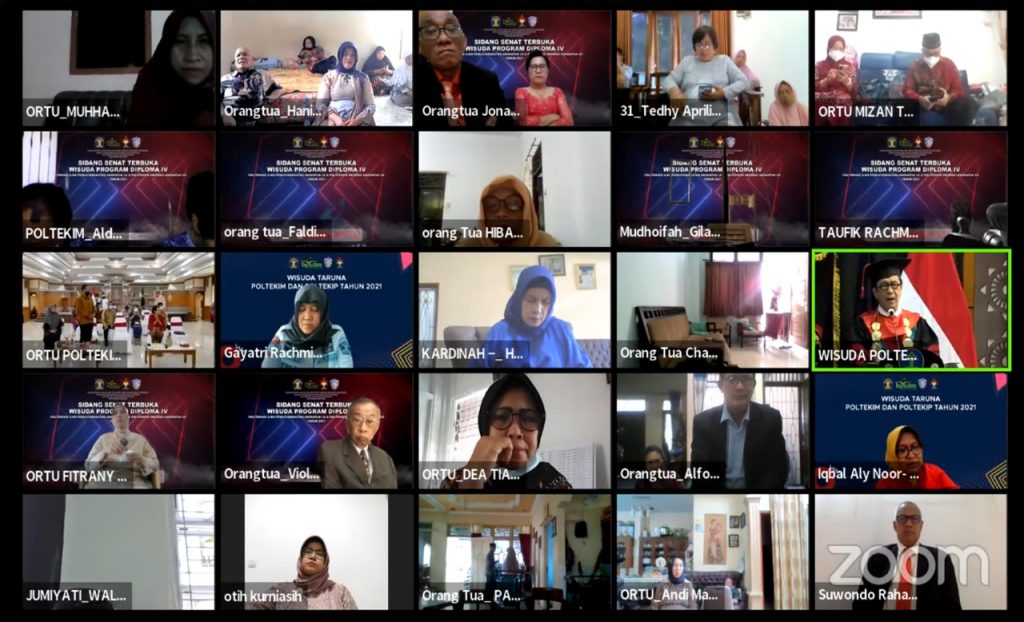 Menteri Hukum dan Hak Asasi Manusia (Menkumham) Yasonna H. Laoly mewisuda Taruna Politeknik Ilmu Pemasyarakatan (Poltekip) angkatan 52 dan Politeknik Ilmu Keimigrasian (Poltekim) angkatan 20 Tahun akademik 2021.
