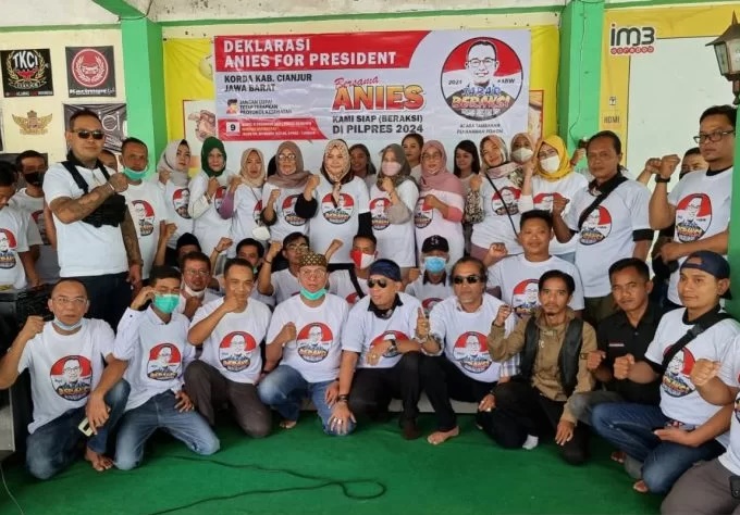 Deklarasi Anies For President di Cianjur, Jawa Barat. (Ist).