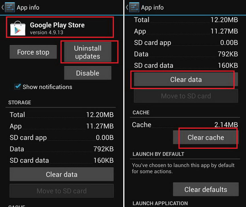 cara mengatasi google play eror