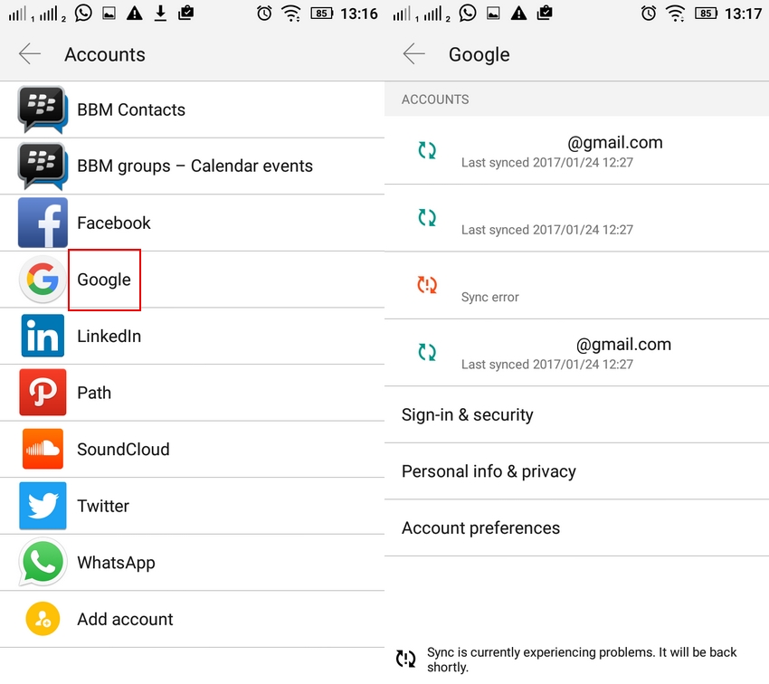cara mengatasi google play eror