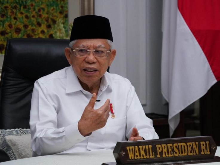 Wakil Presiden Ma'ruf Amin. (Ist).