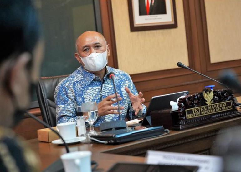 MenkopUKM Teten Masduki meminta KSP-SB benar-benar transparan melaporkan jumlah pembayaran dana anggota sesuai dengan tahapan yang telah diputuskan oleh PKPU