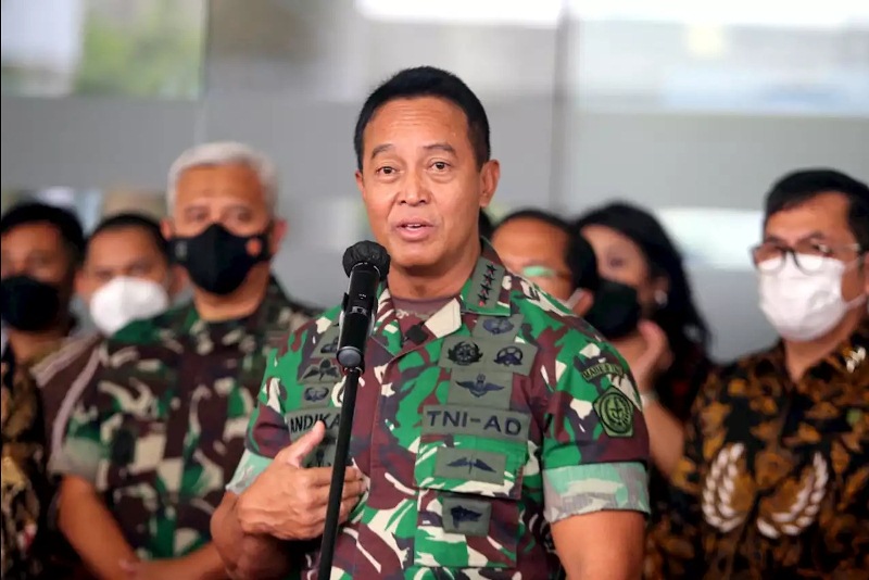 Panglima TNI Jenderal TNI Andika Perkasa mengingatkan setiap prajurit agar selalu mengutamakan sikap humanis dan persuasif