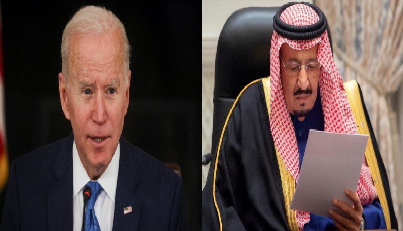 Presiden AS Joe Biden dan Raja Salman dari Arab Saudi membahas pasokan energi dalam menghadapi kenaikan harga bahan bakar dan perkembangan di Timur Tengah