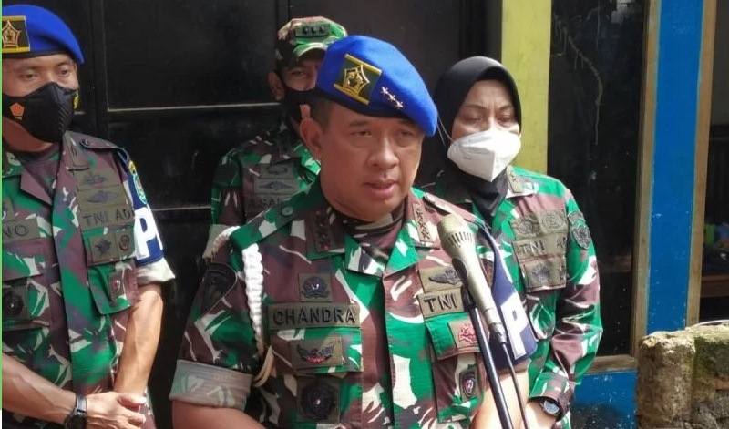 Komandan Pusat Polisi Militer Angkatan Darat (Danpuspom AD) Letjen TNI Chandra W Sukotjo. 