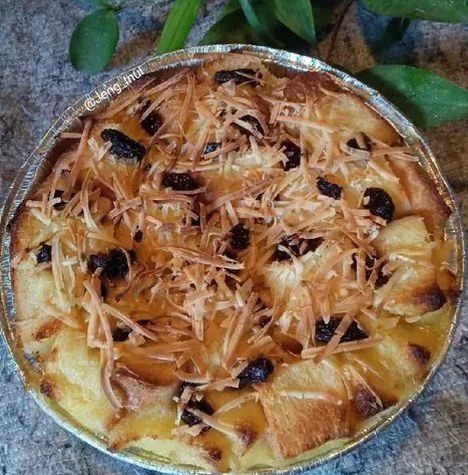 resep puding roti tawar