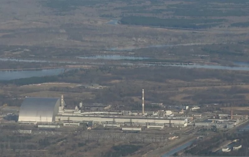 Pembangkit listrik tenaga nuklir Chernobyl. (Ist).