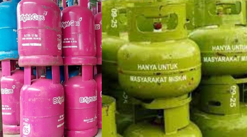 Gas elpiji kemasan 12 kg naik melambung membuat kemasan 3 kg menjadi incaran baru
