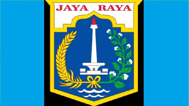 Ini lambang Provinsi DKI Jakarta yang terlihat kokoh dan dipakai pada aktivitas warga Jakarta termasuk Klub Sepakbola Persija