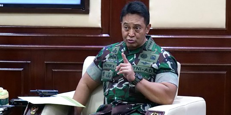 Panglima TNI Jenderal TNI Jenderal Andika Perkasa. (Ist).