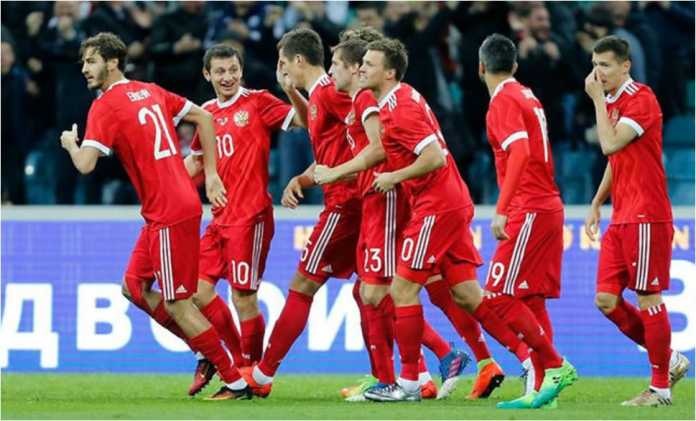 Timnas Sepakbola Rusia. (Ist).