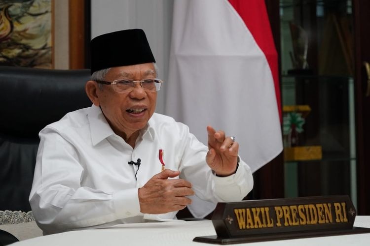 Wakil Presiden Ma'ruf Amin. (Ist).