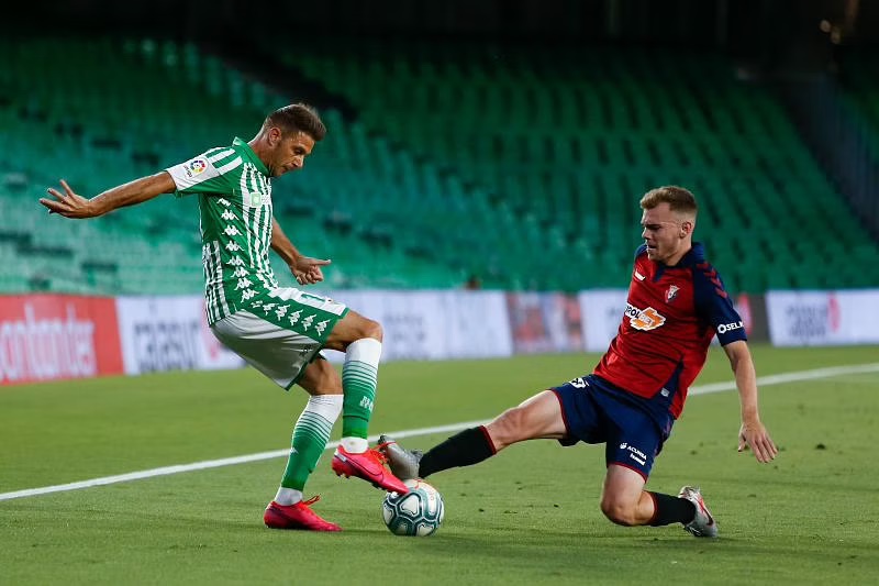 Real Betis vs Osasuna. (Ist).