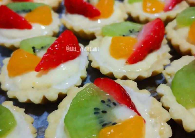 Resep fruit tartlet