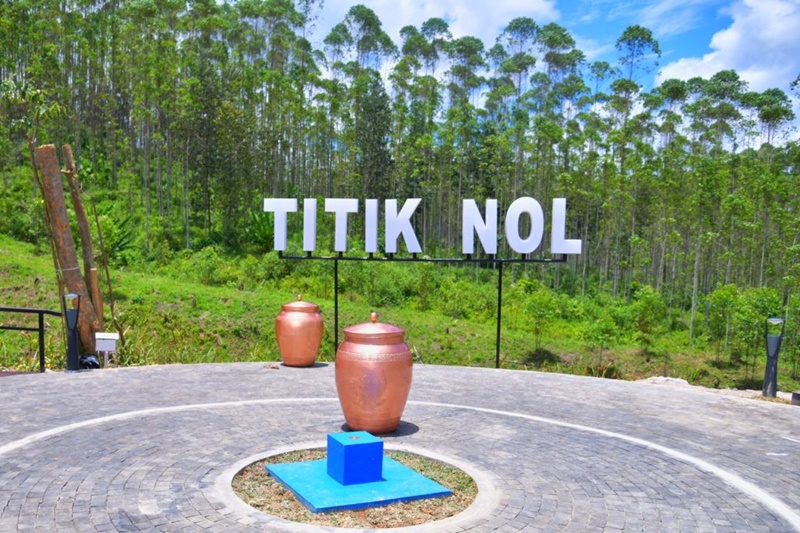 Titik Nol IKN, yang akan menjadi pusat pemerintahan ibu kota negara. (Ist).