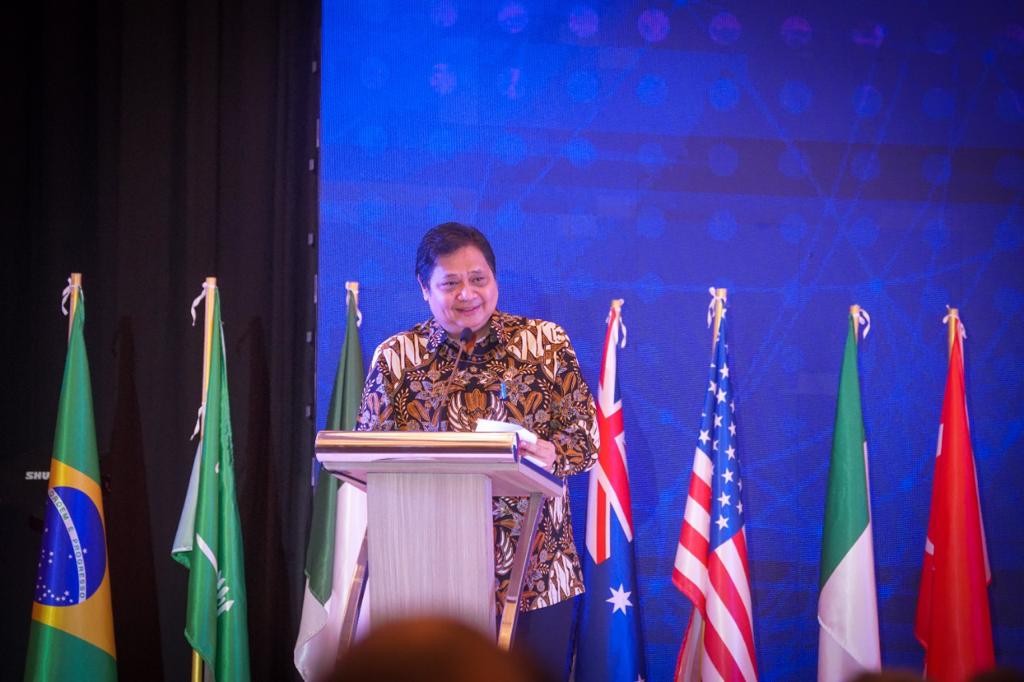Menko Perekonomian Airlangga Hartarto, G20 kesempatan Indonesia mendemonstrasikan kepemimpinan dalam arena global