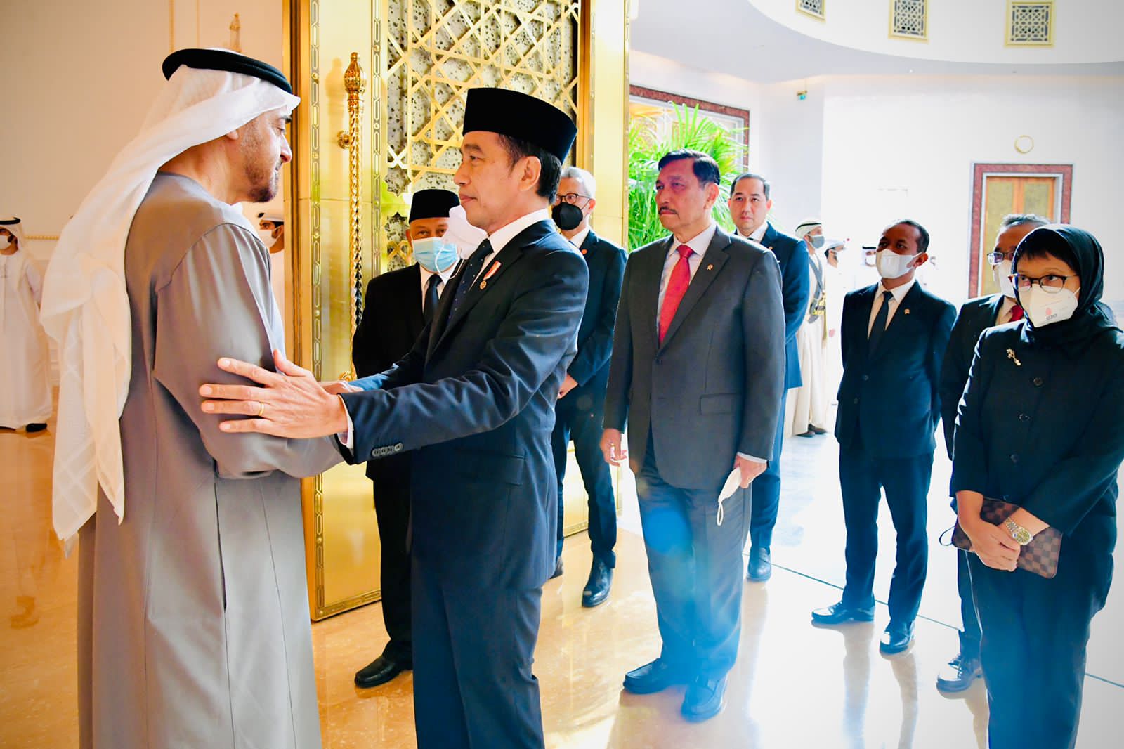 Presiden Jokowi menyampaikan dukacita atas wafatnya Yang Mulia Sheikh Khalifa bin Zayed Al Nahyan