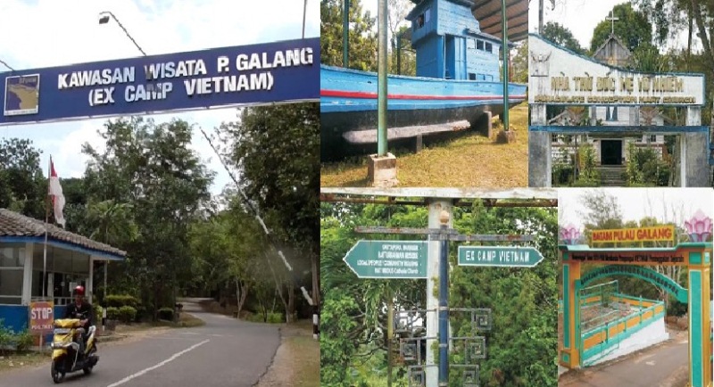 Vietnam yang kini memimpin perolehan medali emas dan menjadi tuan rumah SEA Games ternyata memiliki peninggalan di Pualau Galang, Batam, Kepri