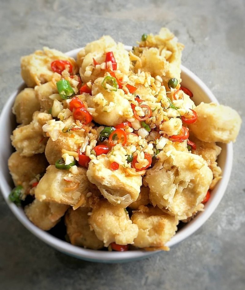resep tahu cabe garam