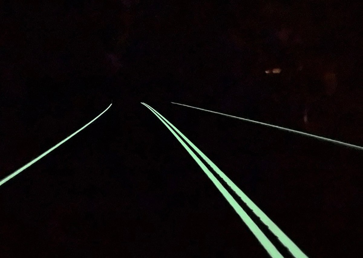 Australia Hadirkan Marka Jalan Glow in The Dark