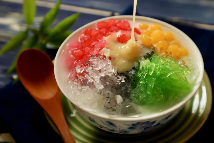 Resep es rumput laut