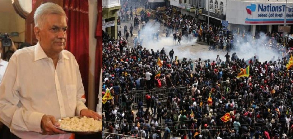 Dahsyatnya kekuatan rakyat yang melakukan unjuk rasa akhirnya berhasil memaksa Presiden dan Perdana Menteri Sri Lanka mundur