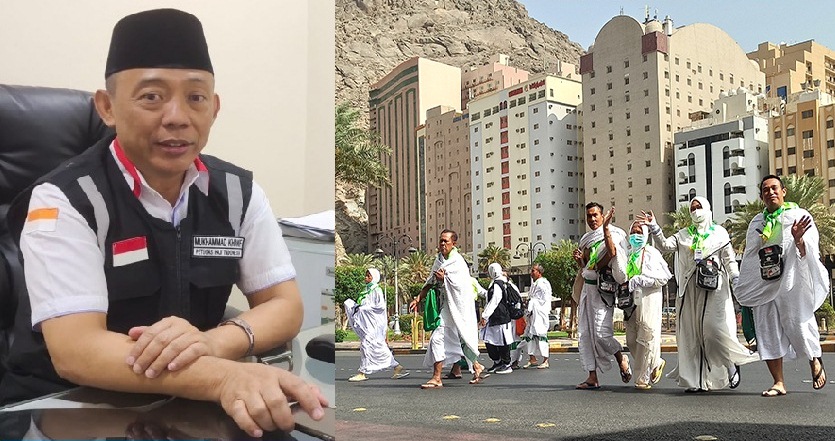 Kepala Daerah Kerja Makkah, Mukhammad Khanif, enam kloter jemaah haji pulang ke Tanah Air, 15 Juli 2022