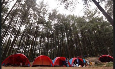 tempat camping di sentul