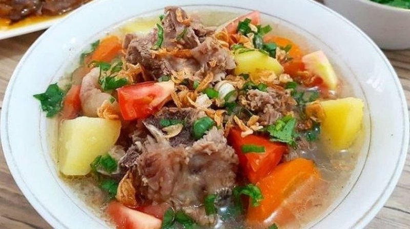 resep sop tulang sapi
