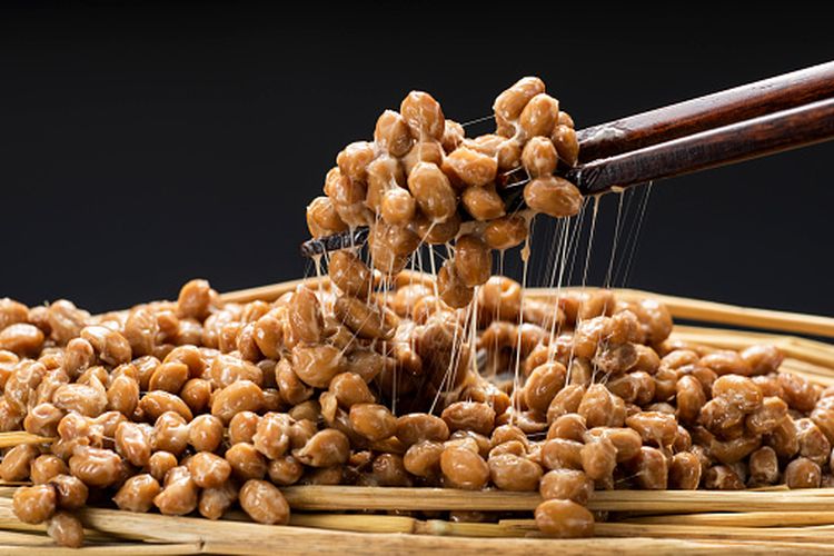 cara makan natto