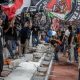 Pagar Pembatas Tribun JIS Roboh