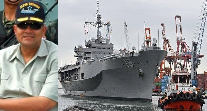 Leonard Glenn Francis, pengusaha Malaysia yang dikenal sebagai "Fat Leonard," memotong gelang pergelangan kakinya sebelum menghilang dari rumahnya di San Diego