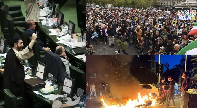 Merespon makin memanasnya unjuk rasa antipemerintah, Anggota Parlemen Iran memuji-muji langkah polisi