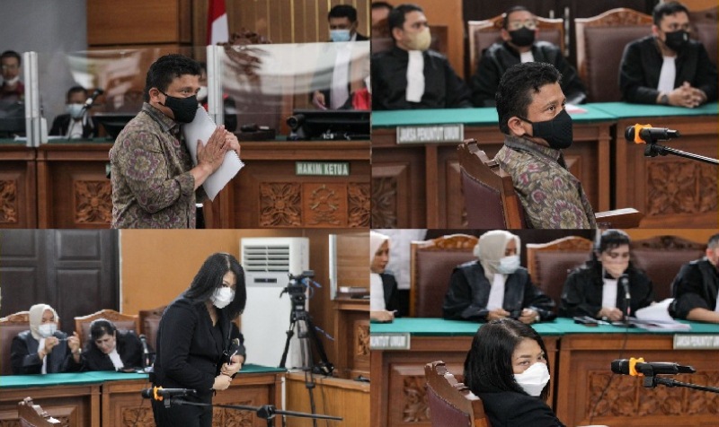 Sidang tanggapan Jaksa Penuntut Umum terhadap eksepsi Ferdy Sambo dan Putri Candrawathi di Pengadilan Negeri Jakarta Selatan, Kamis (20/10/2022)