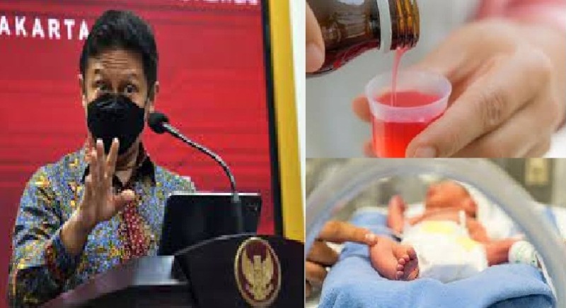 Menteri Kesehatan RI Budi Gunadi Sadikin, ada tiga zat kimia berbahaya yang ditemukan pada obat sirup yang dikonsumsi oleh pasien anak yang mengalami gagal ginjal akut